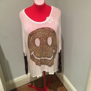 White sweater size large