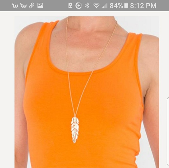 Jewelry - ❤ONE LEFT❤💛FASHION FEATHER NECKLACE 💛