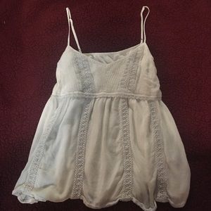 American Eagle White Tank