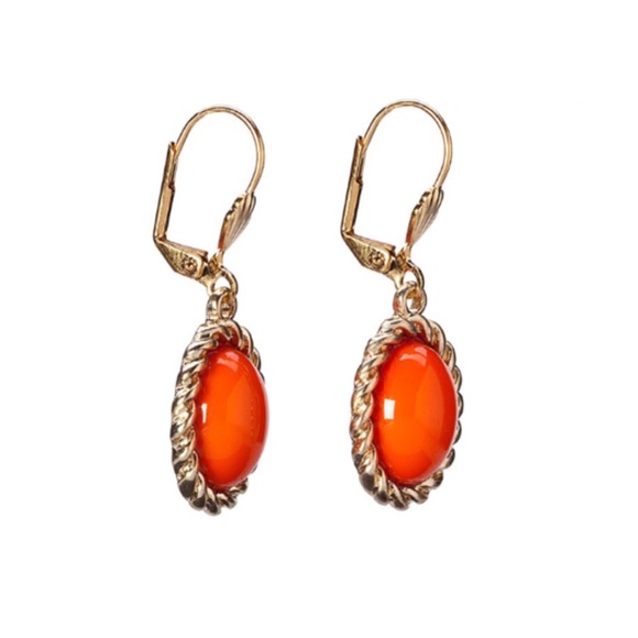 Boutique Jewelry - 🎁 Coral Oval Drop Earrings Boutique Jewelry - 🎁 Coral Oval Drop Earrings