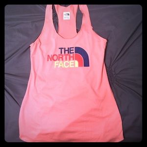 North Face Razorback Tank too- NEW in coral pink