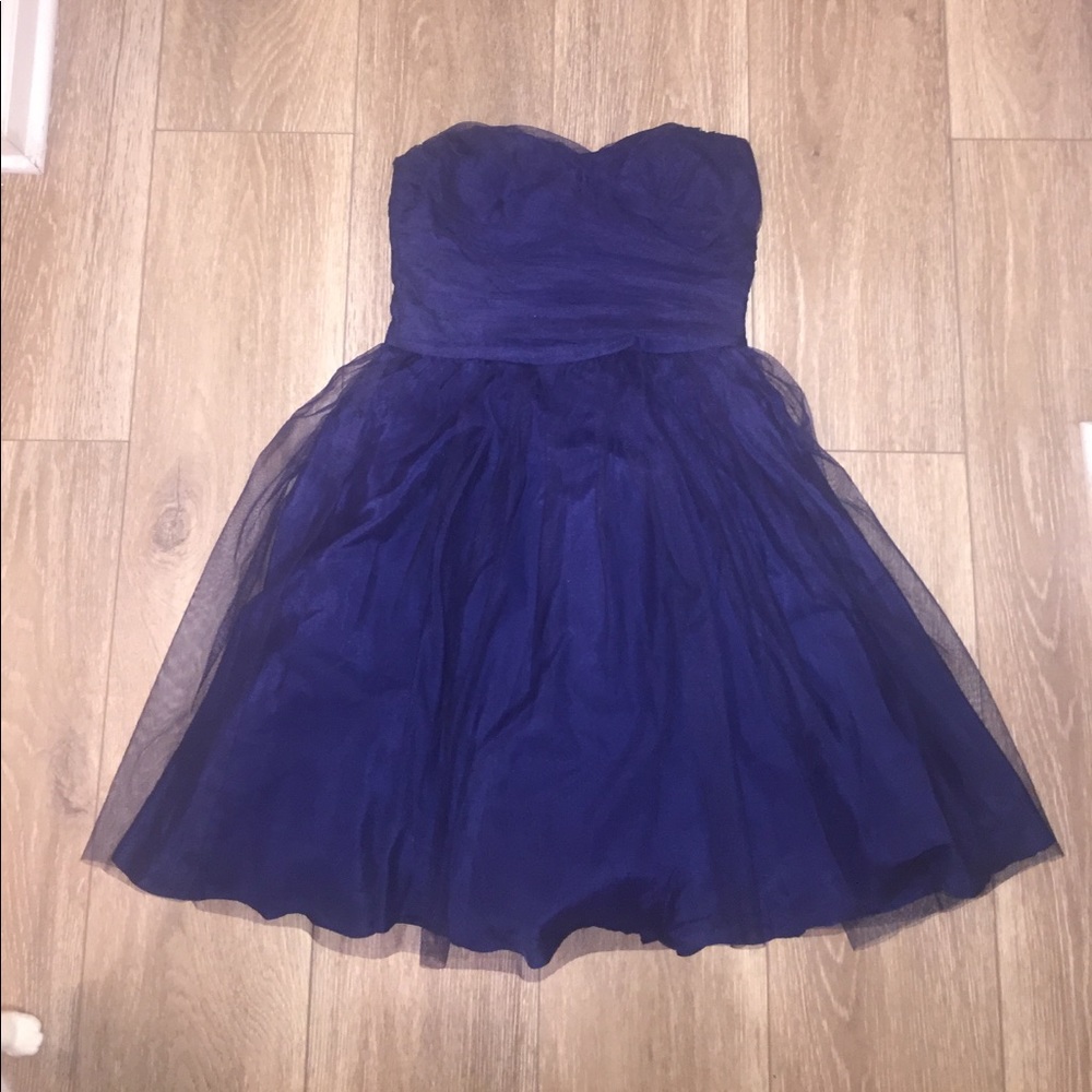 Strapless Tulle Dress