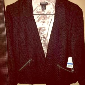 Brand new black blazer with tags