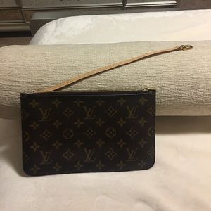 Authentic Louis Vuitton Wristlet MM