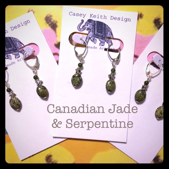 Serpentine Star Earrings - Picture 2 of 5