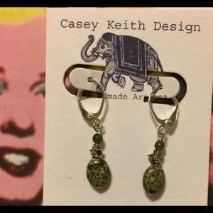 Serpentine Star Earrings