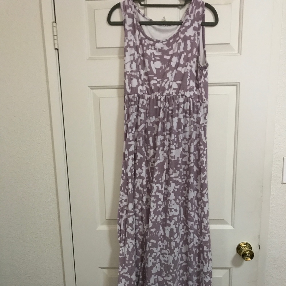 Ponkblush Maternity Lavender maxi