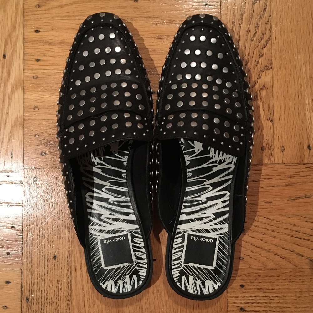Dolce Vita Studded slides fits 8.5-9