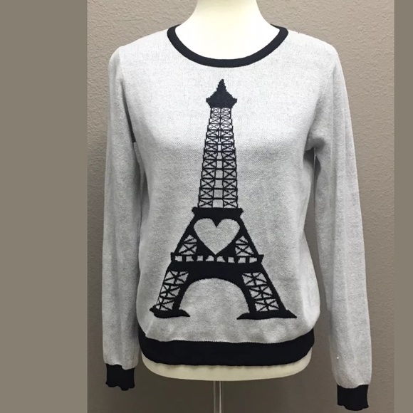 Forever 21 Sweaters - Forever 21 Eiffel Tower Sweater, Size Medium