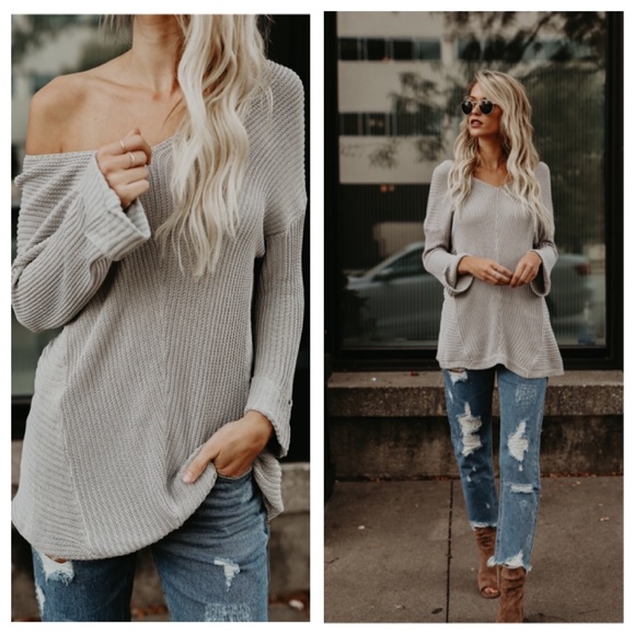 LAST 1️⃣ Jellie V Neck Sweater - Picture 3 of 4