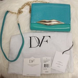 Diane von Furstenberg Lips Mini Cross Body Bag