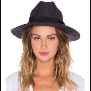 NWT Brixton Tara fedora black heather sz Medium