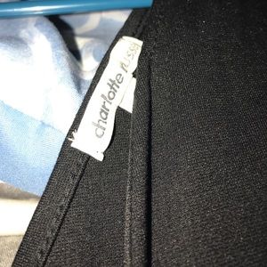 Charlotte Russe black tight dress