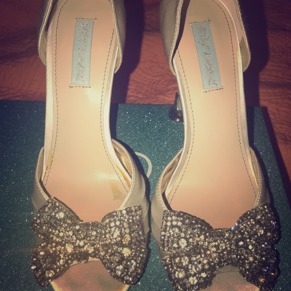 Betsy Johnson wedding shoes