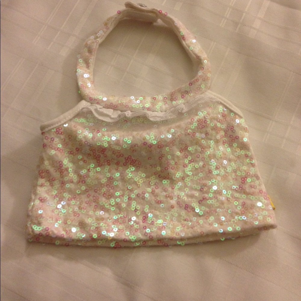 White Lace Tank Top for you stuffed animal