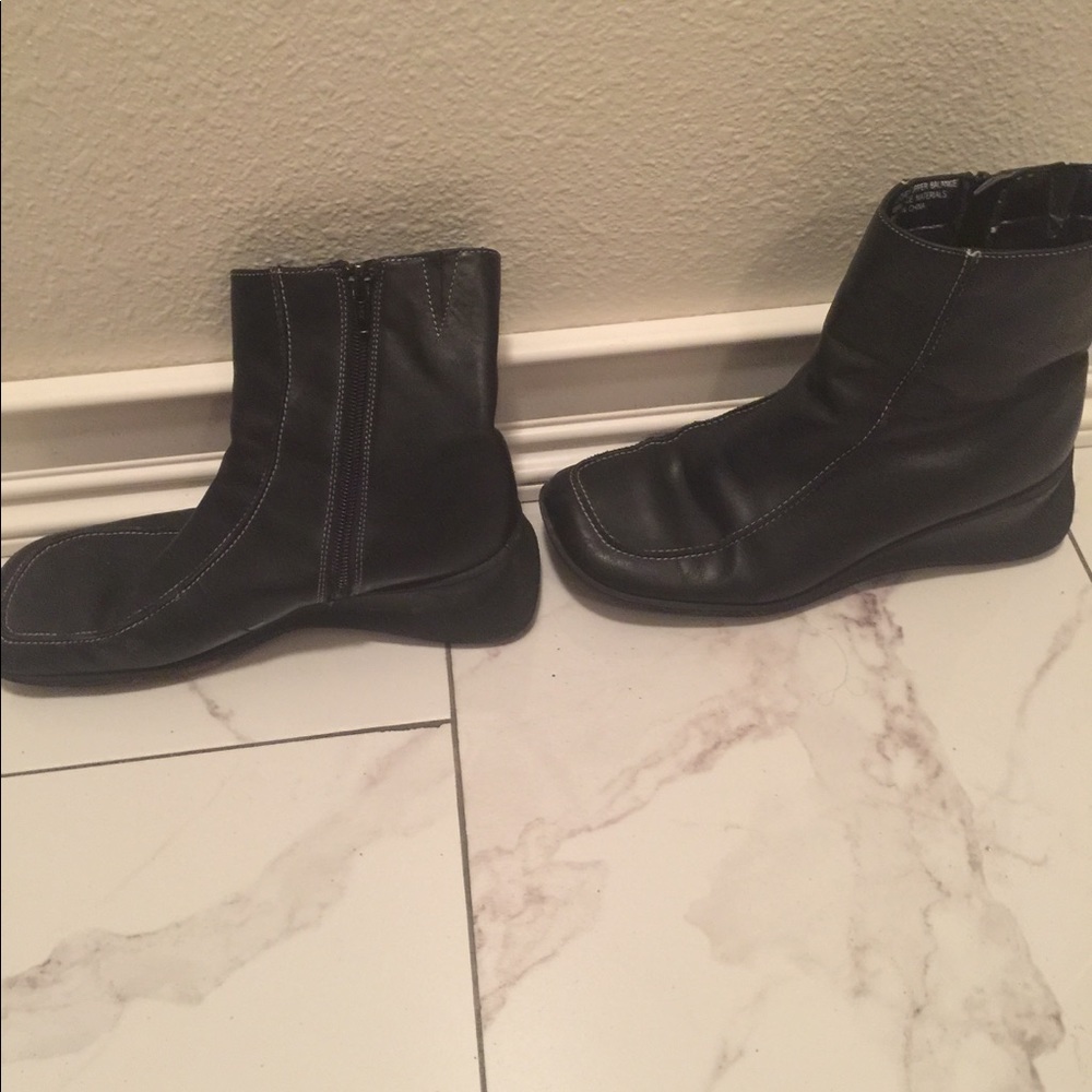 Two pairs of Bakers Low cut booties