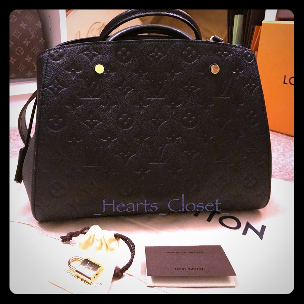 🔴SOLD🔴AUTHENTIC!!  LV Empreinte Montaigne MM - Picture 1 of 8