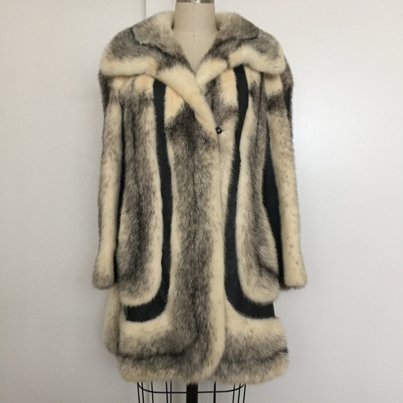 Vintage Jackets & Blazers - Rare Vintage Aladino Stefani Fur & Leather Coat