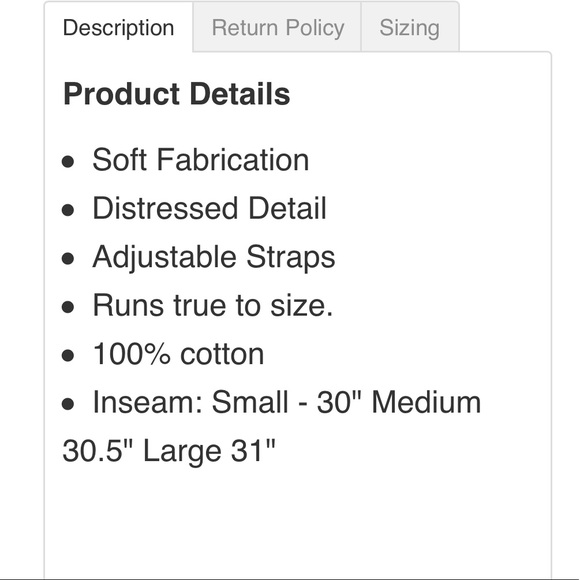 Destructed Boyfriend fit Overall - Picture 5 of 8