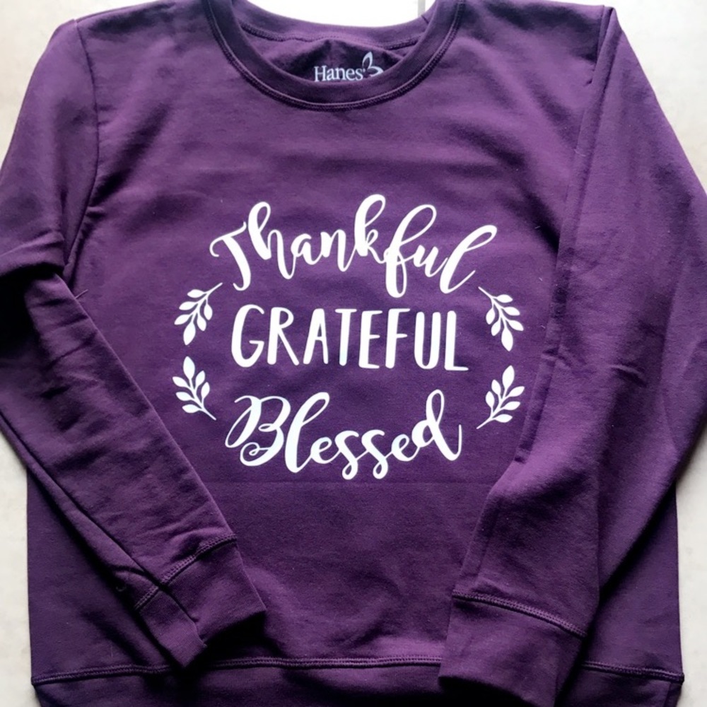Thankful Grateful Blessed Sweater