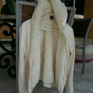 Fur hoodie