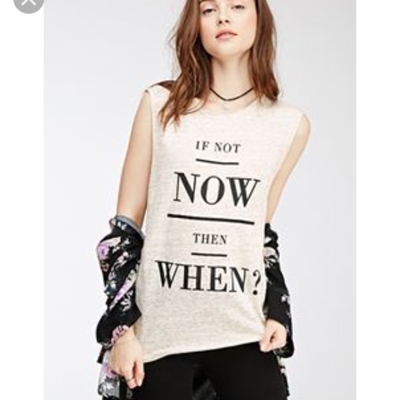 Japan Forever 21 If Not Now Then When - Picture 1 of 5