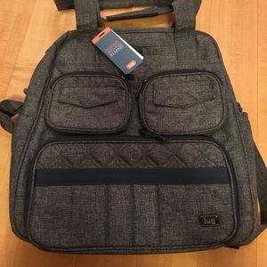 Lug Puddle Jumper Gym/ Overnight Bag -Heather Grey