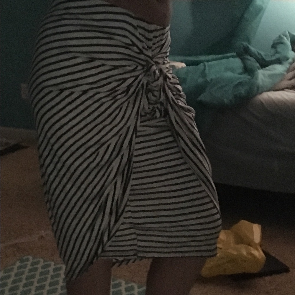 Striped skirt