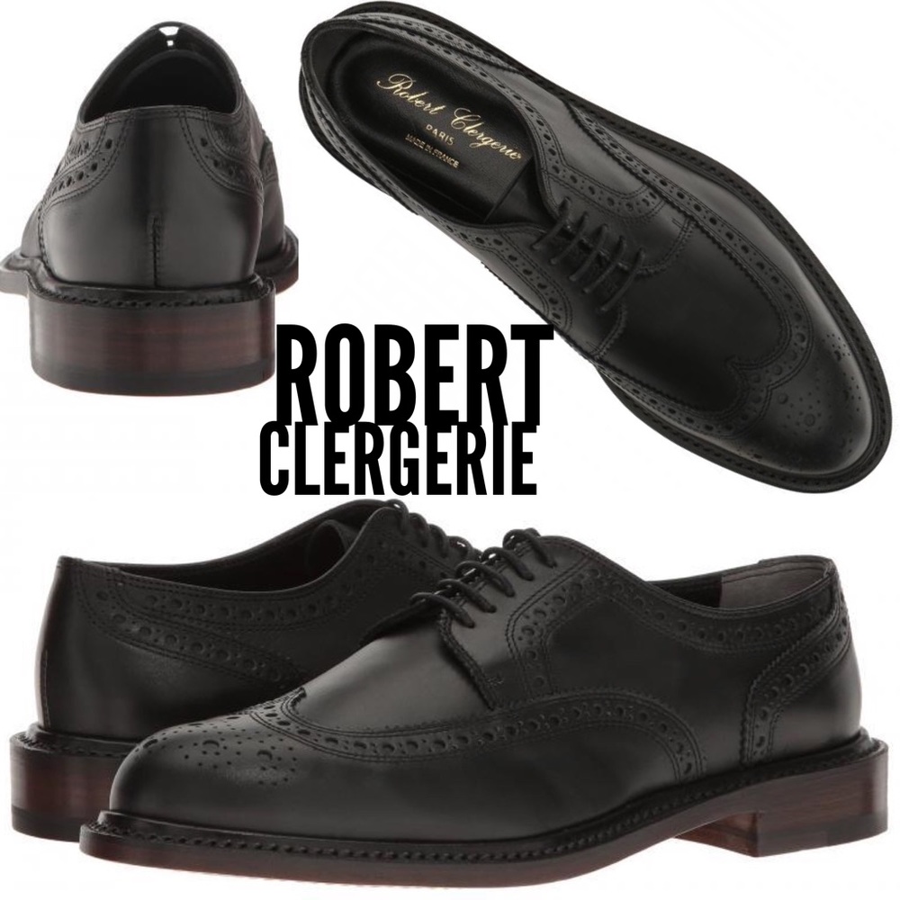 Robert Clergerie Wingtip/Oxford/Brogue Flats