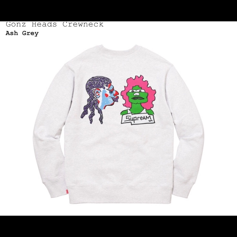 supreme Gonz Head Sweatshirt