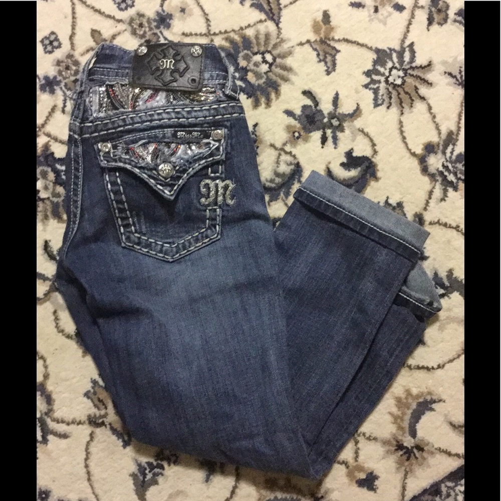 Miss me crop Capri