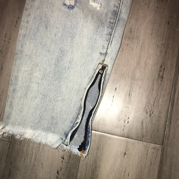 One Teaspoon Freebirds Ripped Boyfriend Jeans 30 - Picture 4 of 5