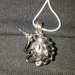 Unicorn Pearl Pendant