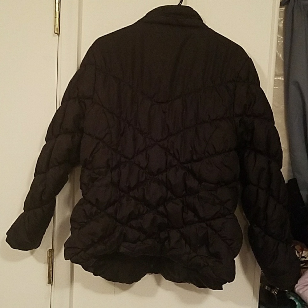 BLACK BOMMER JACKET - Picture 2 of 3