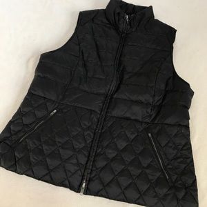 Talbots down filled puffer vest