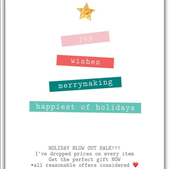 HOLIDAY SALE!  All REASONABLE OFFERS CONSIDERED - Picture 1 of 1