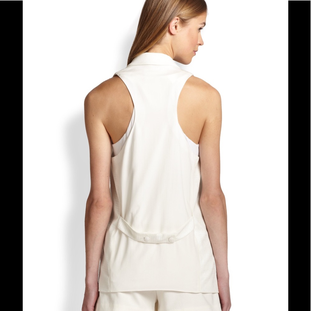 Rag & Bone Jacquard Weave Ines Oversized Vest - Picture 4 of 6