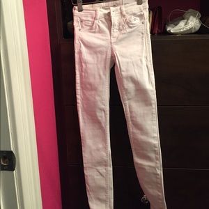 New!!!! White Zara jeans body curve size 00