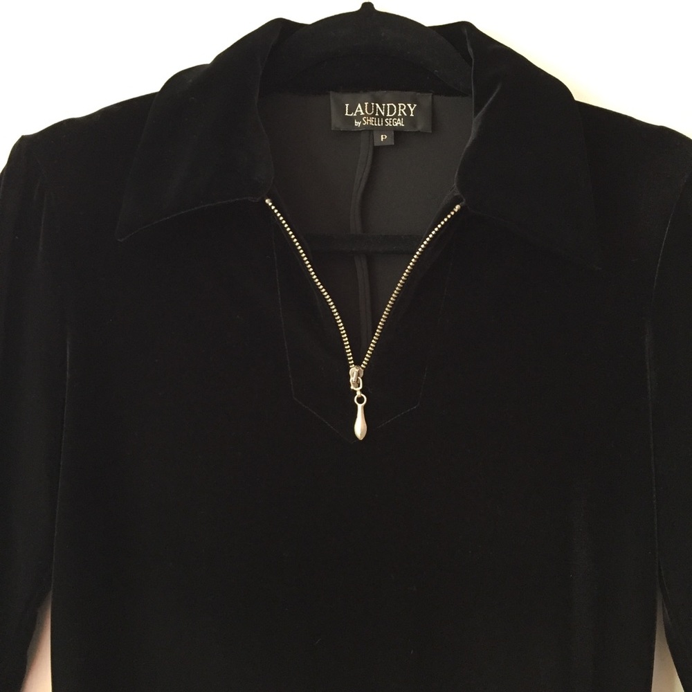 LAUNDRY By Shelli Segal Velvet Dress