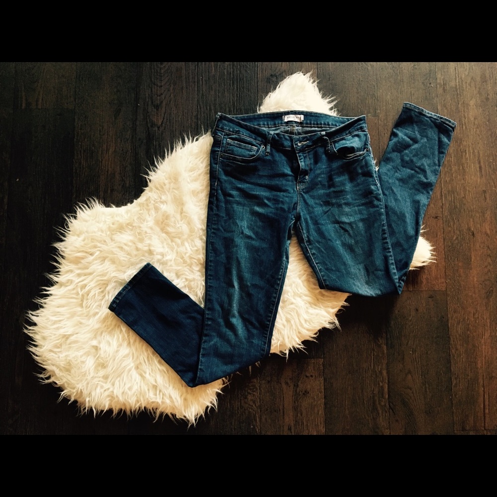 Mid Wash Blue Jeans