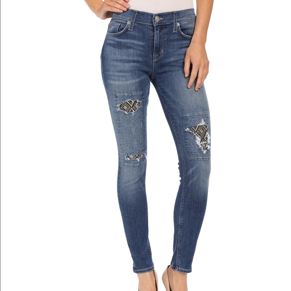 Hudson Nico Midrise Skinny Ankle Homeland Jean 28
