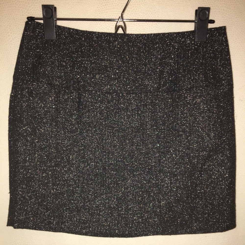 Express NWOT metallic mini skirt