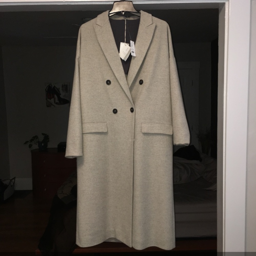 ❌SOLD❌ BNWT Brunello Cucinelli Wool-Cashmere Coat