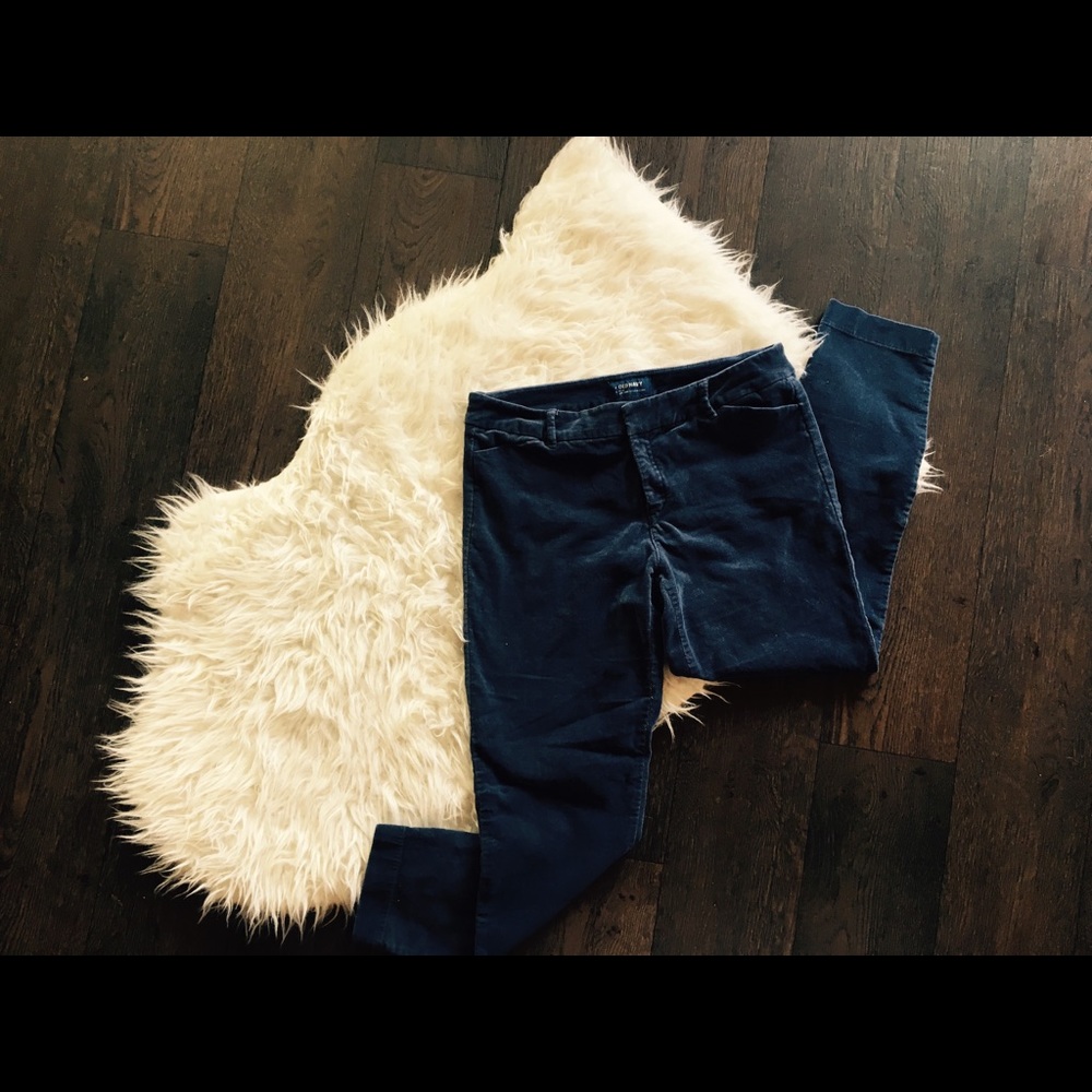Velvet Blue Capris