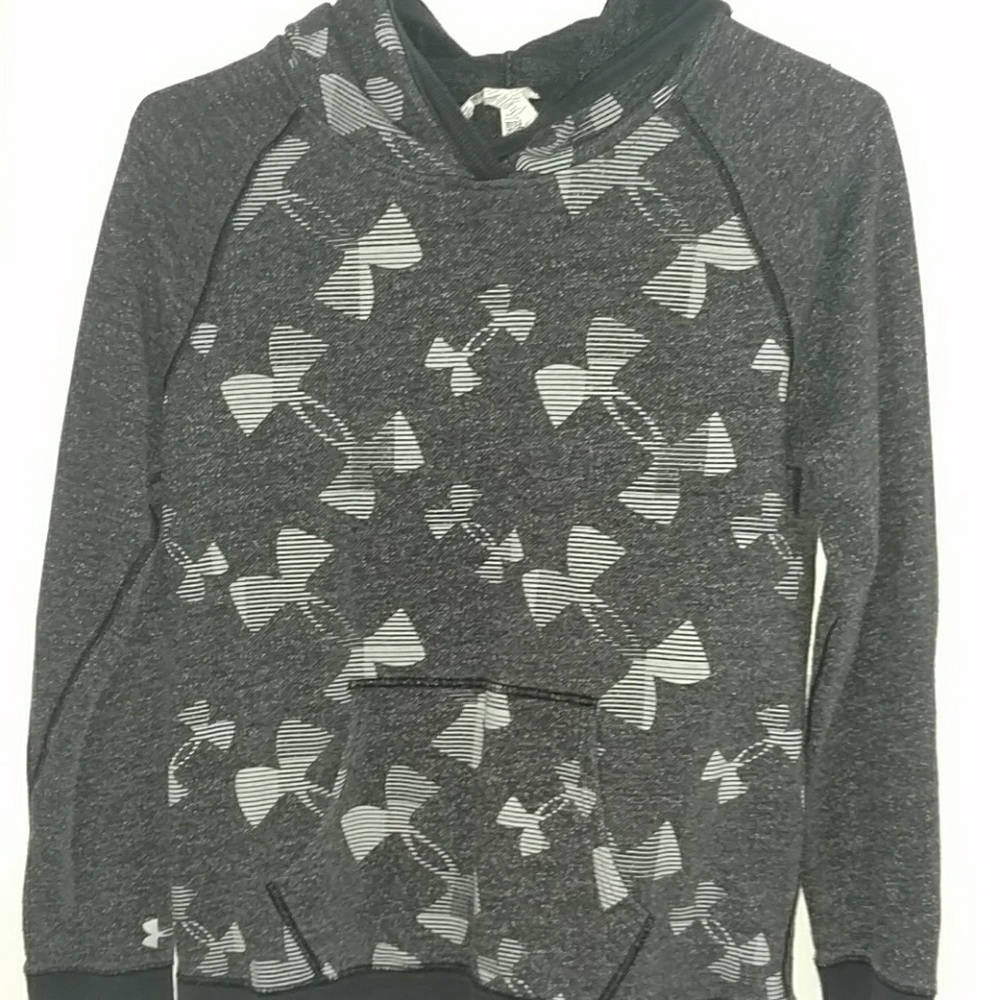 Grey Under Armour hoodie