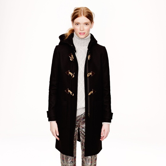 j crew wool melton toggle coat
