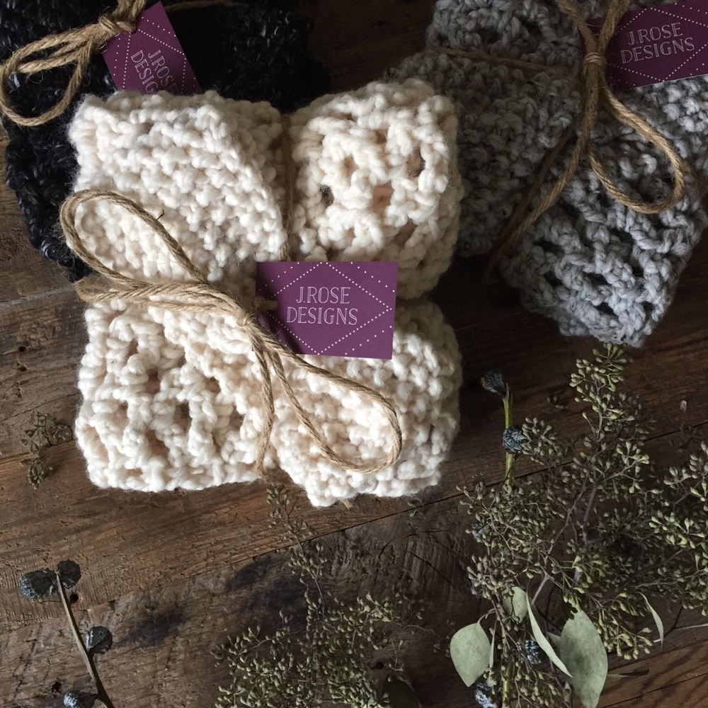 GIFT SET | Infinity Scarf + Knit Twist Headband