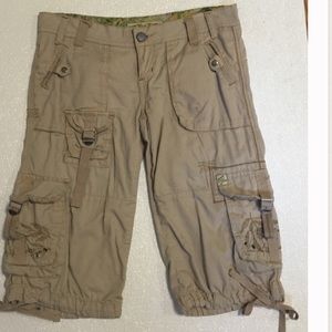 Miss Me Long Cargo Shorts