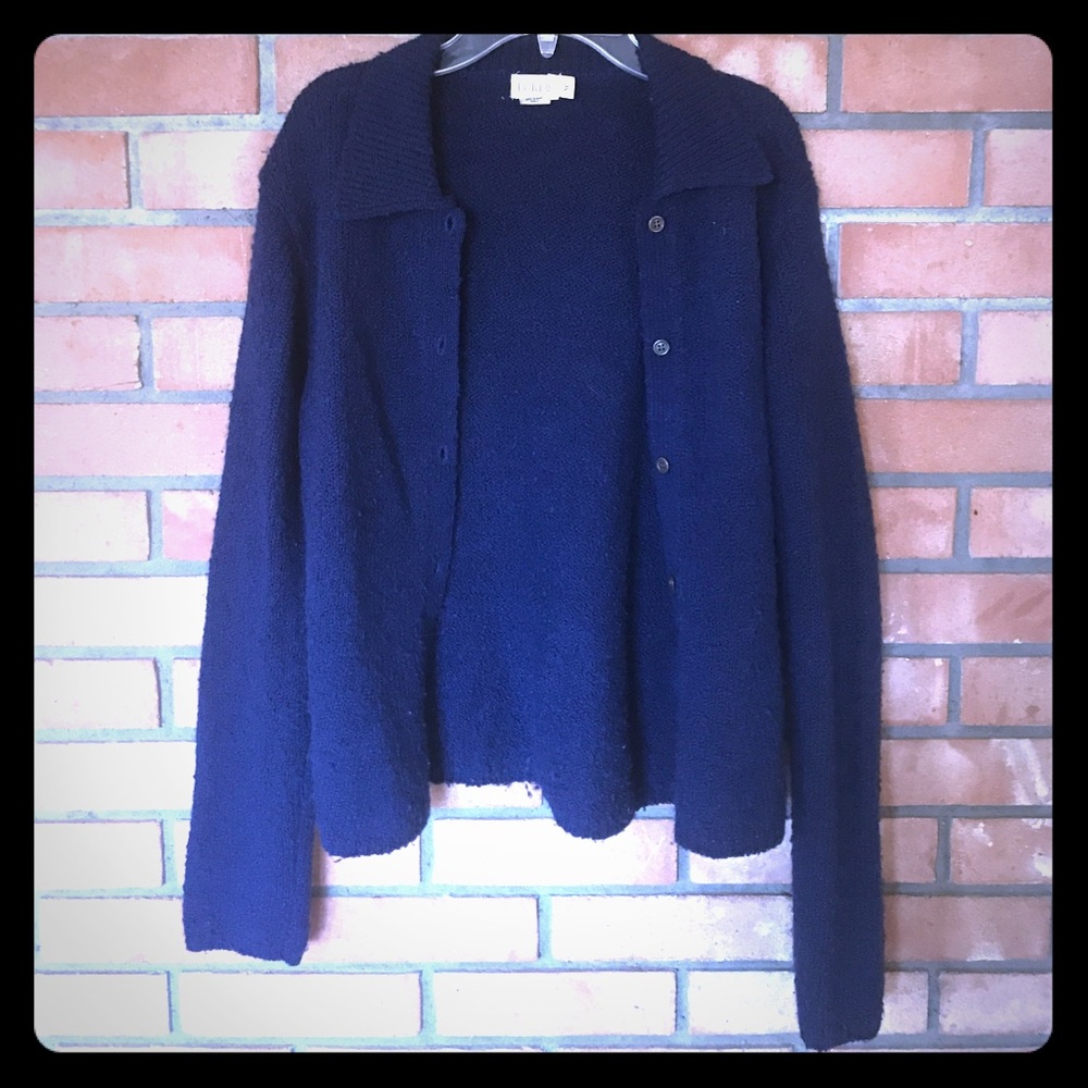 J. Crew Classic Collared Cardigan
