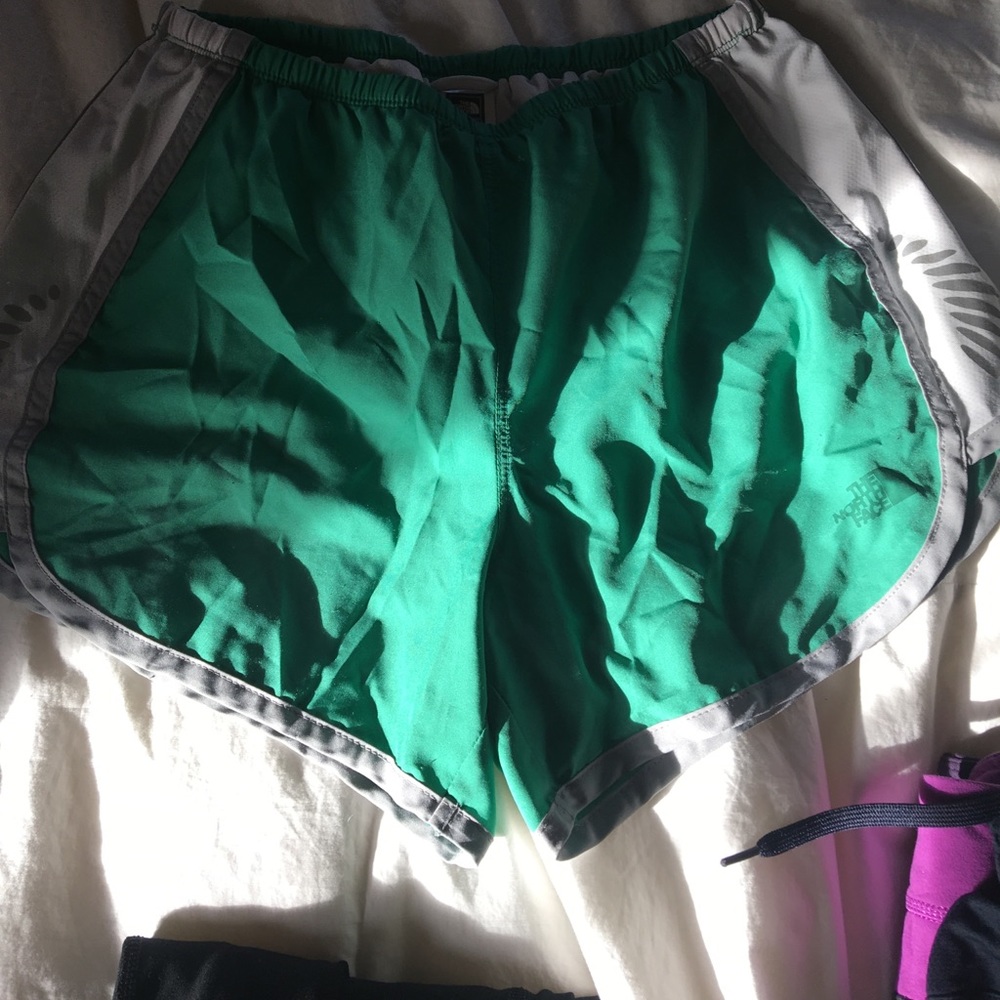 North face running shorts